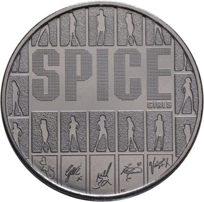 купить Великобритания 5 фунтов 2026 "группа Spice girls", в буклете