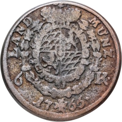 купить Бавария 6 крейцеров 1766