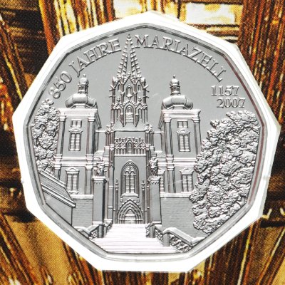 купить Австрия 5 евро 2007 "850 лет Мариацелль"