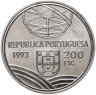 Купить Португалия 200 эскудо (escudos) 1993 "Спрингальд - механическое устройство артиллерии"