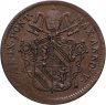 Купить Ватикан, Папская область 1 байокко (baiocco) 1851