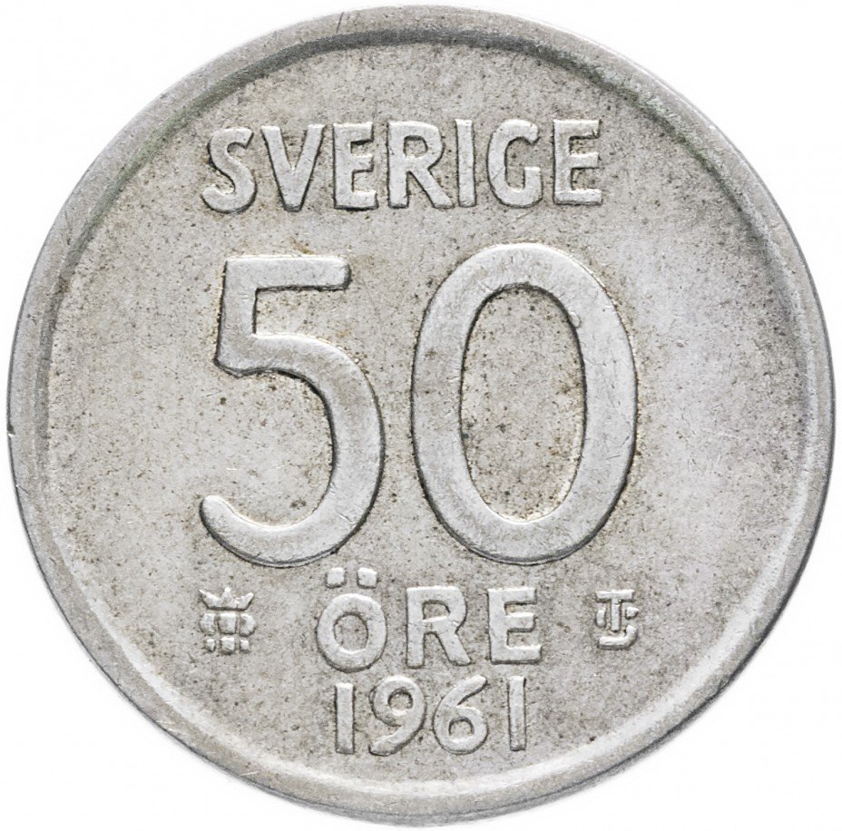 купить Швеция 50 эре 1961