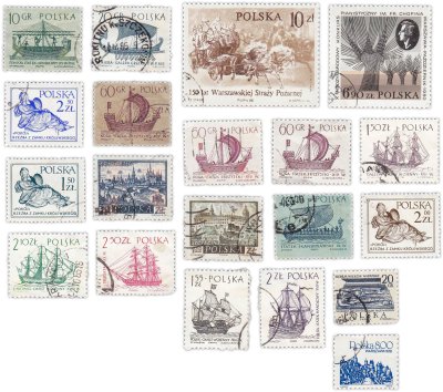 купить Польша набор из 20 марок