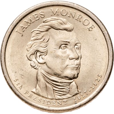 купить США 1 доллар 2008 D "5-ый Президент США - Джеймс Монро"