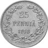 Купить 25 пенни (pennia) 1916 S Российская Финляндия