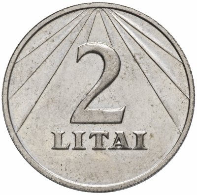 купить Литва 2 лита (litai) 1991