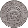 Купить Германия, Третий рейх 2 рейхсмарки (reichsmark) 1933 А "450 лет со дня рождения Мартина Лютера"