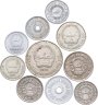 Купить Монголия Набор из 10 монет 1, 5, 10, 15, 20, 50 мунгу 1959-1980