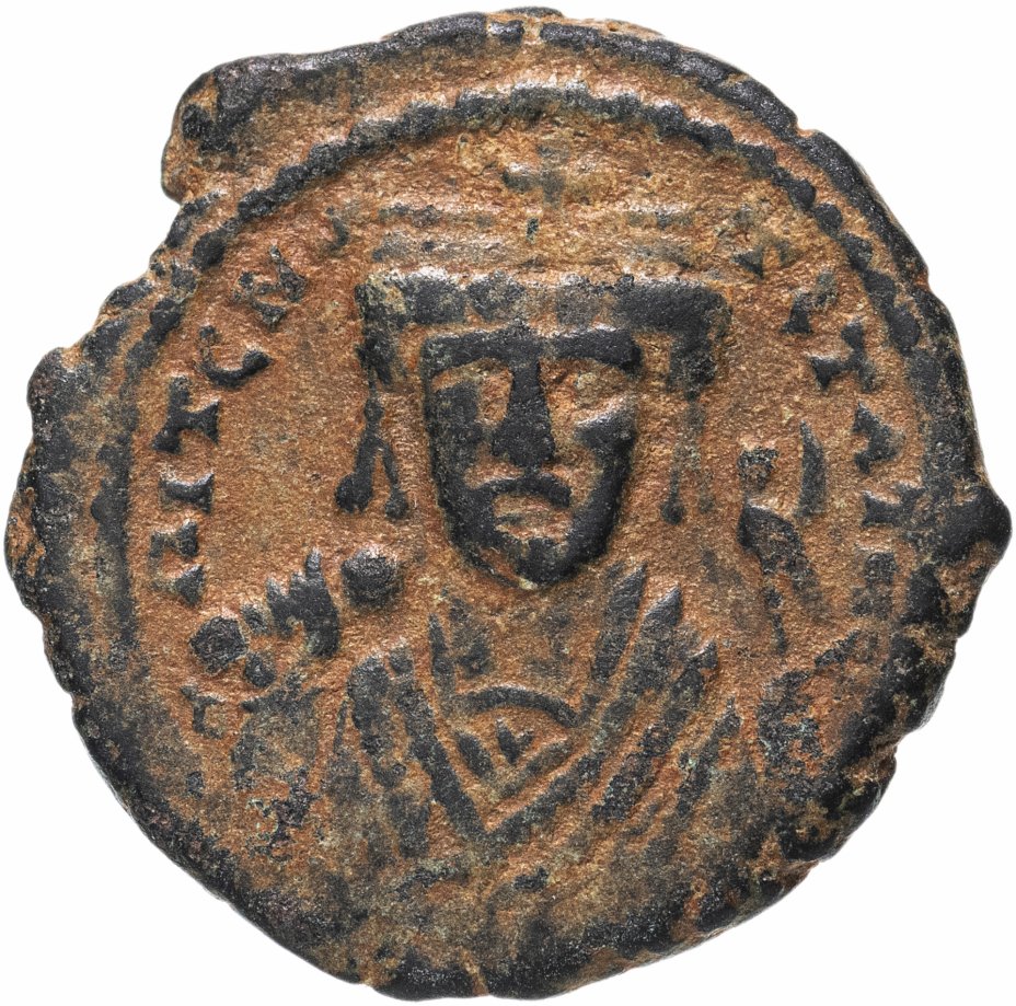 купить Византийская империя, Тиберий Константин, 578-582 годы, 1/2 фоллиса.