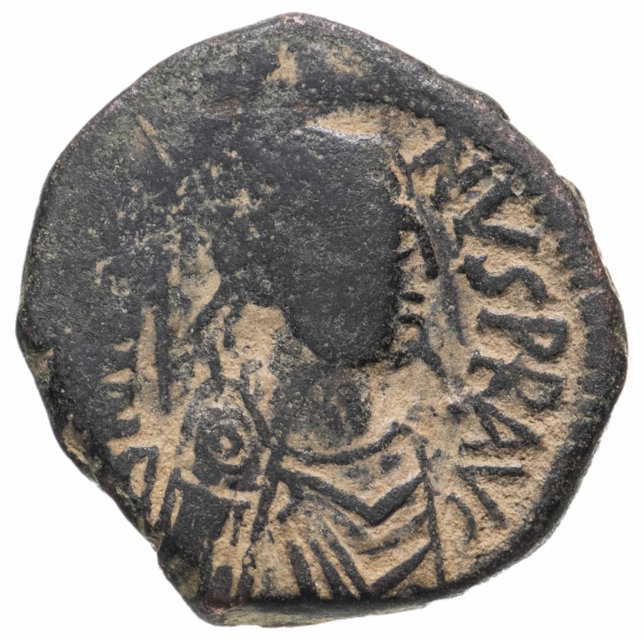 купить Византийская империя, Юстин I, 518-527 годы, 40 нуммиев (фоллис).