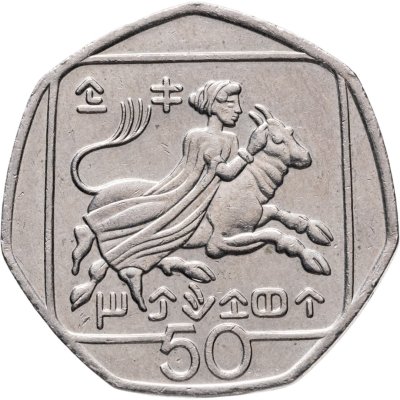 купить Кипр 50 центов 1993