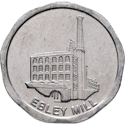 купить Великобритания жетон транспортный "Ebley Mill Эбли-Милл 50"