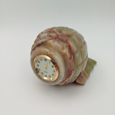 купить Часы настольные в виде раковины, оникс, металл, пластик, Азия, 2000-2015 гг.