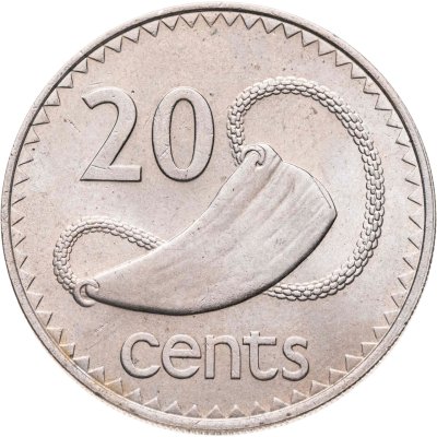 купить Фиджи 20 центов (cents) 1973