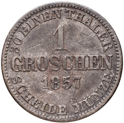 купить Ганновер 1 грош 1857