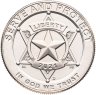 Купить США 50 центов (1/2 доллара, half dollar) 2021 "Национальный мемориал и музей правоохранительных органов"
