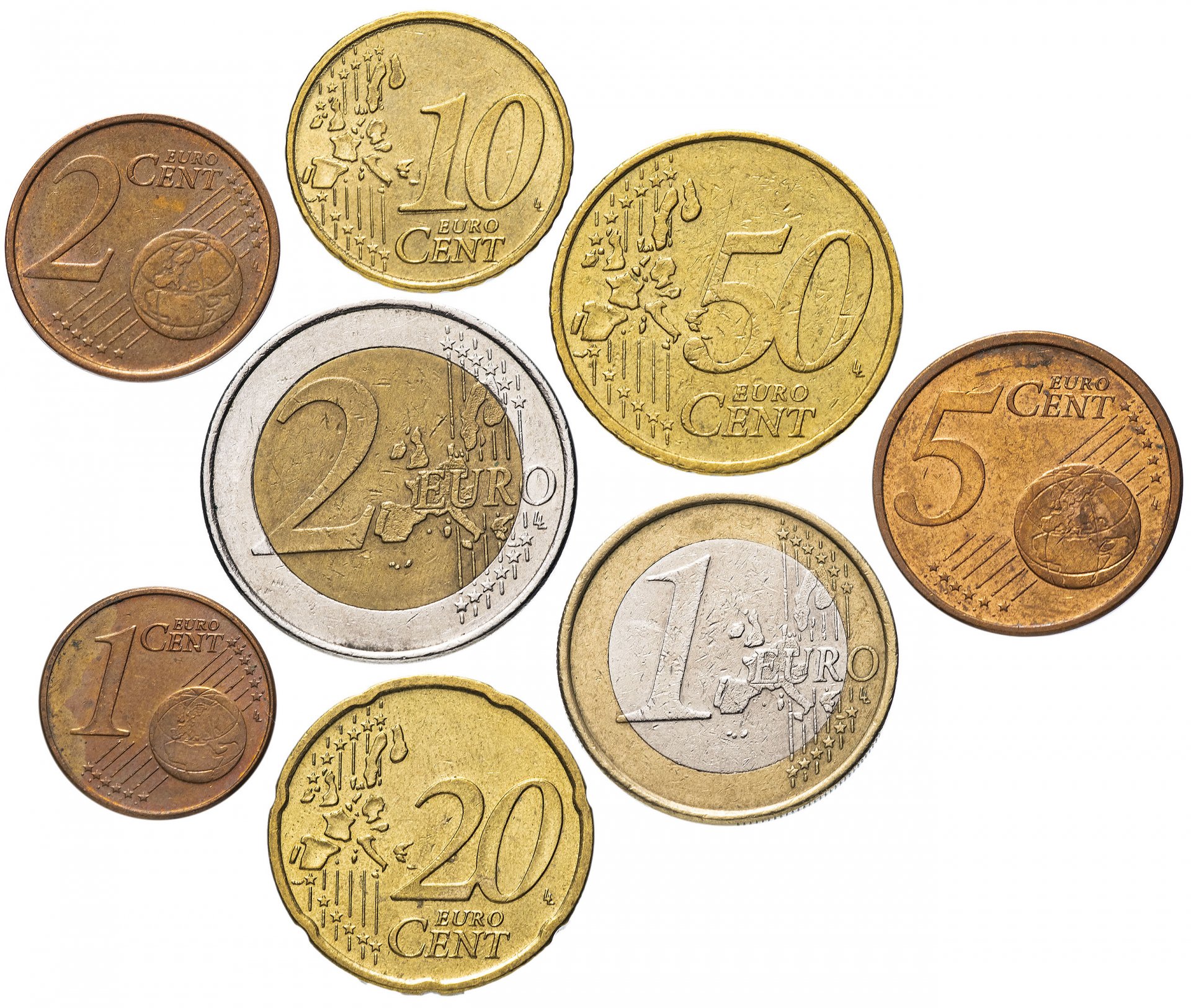 5 рублей валюта. Евро монеты номинал. Монеты евро Аверс. 1 Евро Аверс. Металлические деньги.