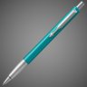 Купить Шариковая ручка Parker Vector Standard K01, цвет: BLUE GREEN, стержень: M, цвет чернил: blue, в подарочной упаковке, Металлы: нержавеющая сталь, пластик, хром, 2026 г.