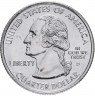 Купить США 1/4 доллара (квотер, 25 центов) 2005 D "Штат Миннесота"