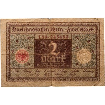 купить Германия 2 марки 1920