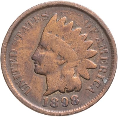 купить США 1 цент 1898 "Indian Head Cent"