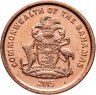 Купить Багамы 1 цент (cent) 2015