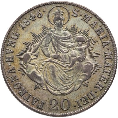 купить Венгрия 20 крейцеров 1846