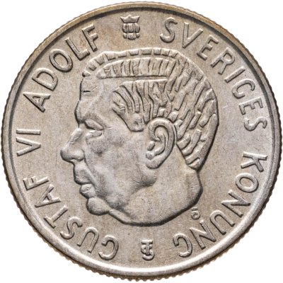 купить Швеция 2 кроны (kronor) 1957