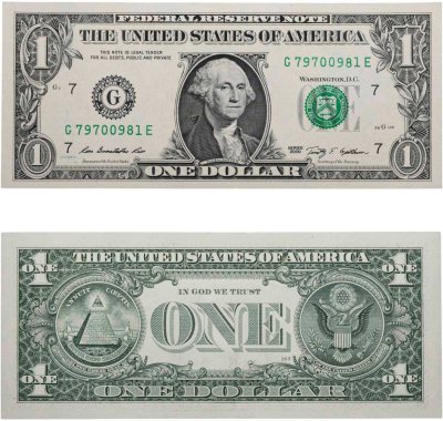 купить США 1 доллар 2009 (Pick 530) G-Чикаго