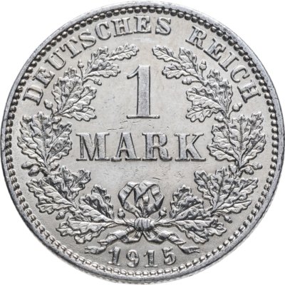 купить Германия (Германская империя) 1 марка 1915 "Е"