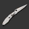 Купить Складной нож Spyderco Police (C10S), сталь VG-10, рукоять сталь