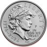 Купить США 10 центов (1 дайм) 2026 250 лет независимости США знак монетного двора: "P" - Филадельфия