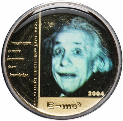 купить Марианские острова 5 долларов 2004 "Альберт Эйнштейн"