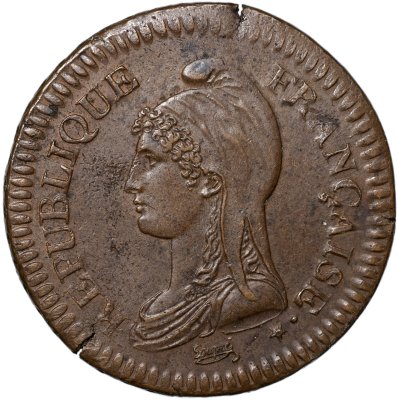 купить Франция [Первая республика] Деcим 1796 A [KM#644.2]