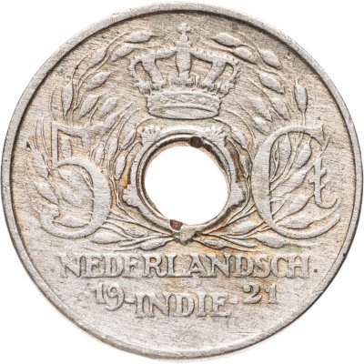 купить Голландская Ост-Индия 5 центов (cents) 1921
