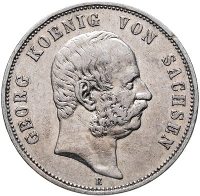 купить Германская империя, Саксония 5 марок (mark) 1903
