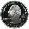 Купить США 25 центов (квотер, 1/4 доллара, quarter dollar) 2008 S Proof Аляска (Alaska)