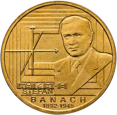 купить Польша 2 злотых 2012 "Стефан Банах, математик. 1892-1945"