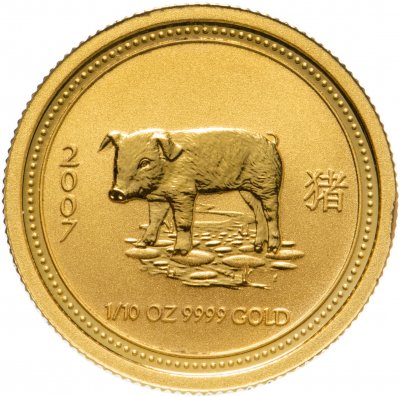 купить Австралия 15 долларов (dollars) 2007 Восточный календарь - Год Свиньи