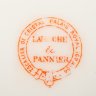 Купить Тарелка с монограммой под короной барона, Lahoche & Pannier Escalier de Cristal Palais Royal 162, фарфор, крытье, роспись, золочение, Франция, 1852-1882 гг.