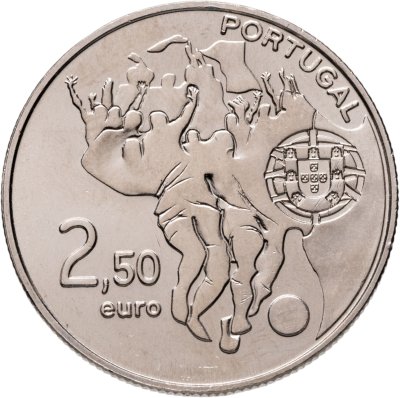 купить Португалия 2,5 евро (euro) 2010 "Чемпионат Мира по футболу 2010, Южная Африка"