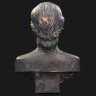 Купить Бюст "Гимназистка", неизвестный скульптор, бронза, СССР, 1930-1940 гг.