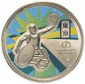 Купить Австралия 1 доллар 2020 Паралимпиада в Токио 2020 - "Регби на колясках" цветная буклет