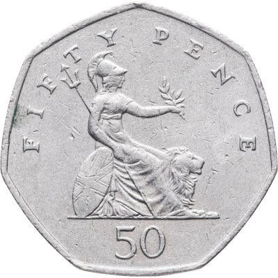 купить Великобритания 50 пенсов (pence) 1999