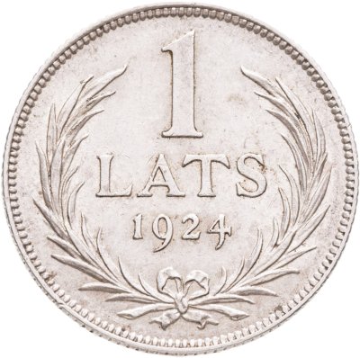купить Латвия 1 лат (lats) 1924