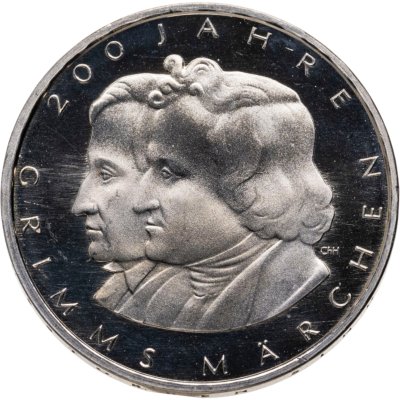 купить Германия 10 евро 2012 "200 лет сказкам Братьев Гримм"