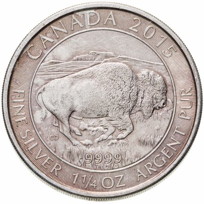купить Канада 8 долларов (dollars) 2015 Бизон