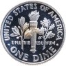 Купить США 10 центов (дайм, one dime) 2006 S Proof "Roosevelt Dime (Рузвельт)"