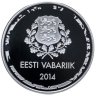Купить Эстония 10 евро (euro) 2014 XXII Зимние Олимпийские игры. Сочи 2014