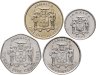 Купить Ямайка набор монет 1990-1994 (4 штуки)